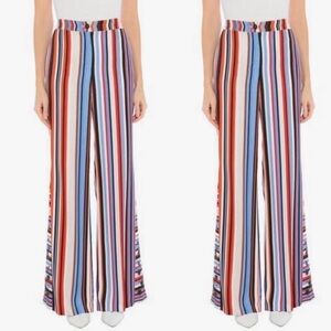SFIZIO Collection Striped Wide Leg Pants 8